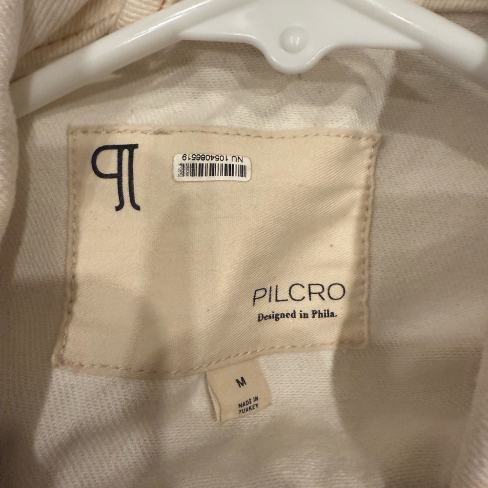 Pilcro Custom made Ivory Jean Jacket/BOHO design
